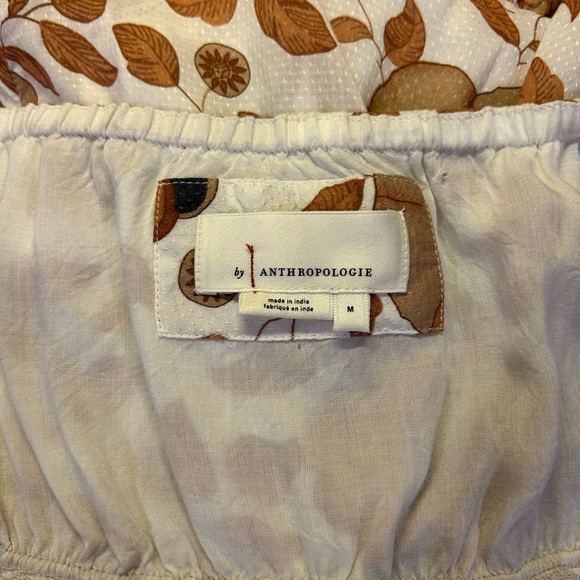 Anthropologie Floral Tiered Maxi Dress, size medium. - Picture 10 of 12